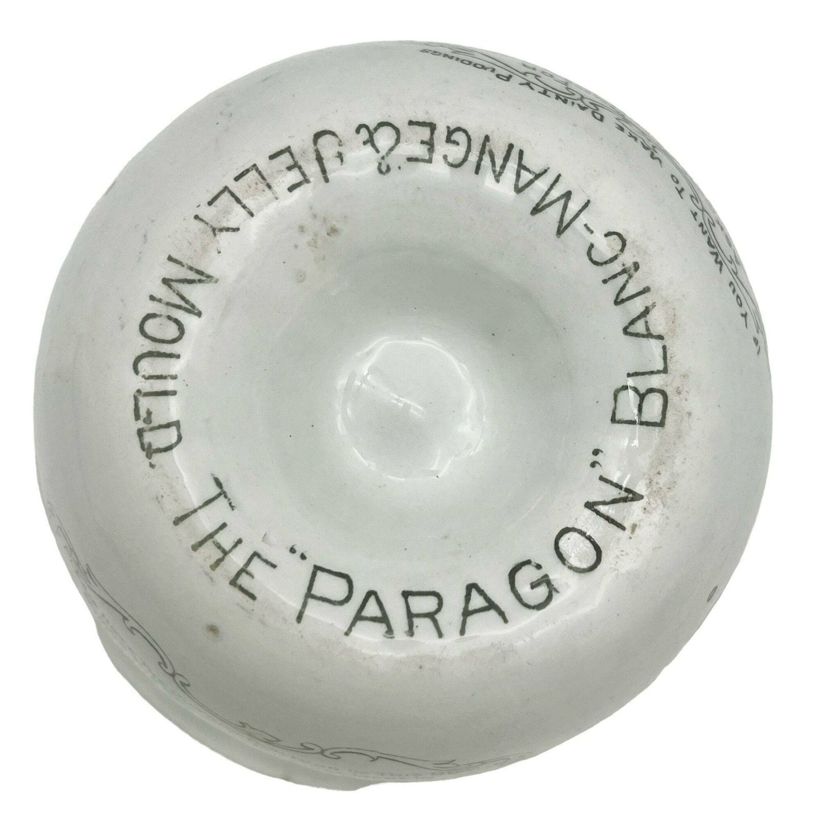 Antique Large Grimwade Advertising Blanc Mange & Jelly Mould   The "Paragon "   Kitchenalia photo furniture