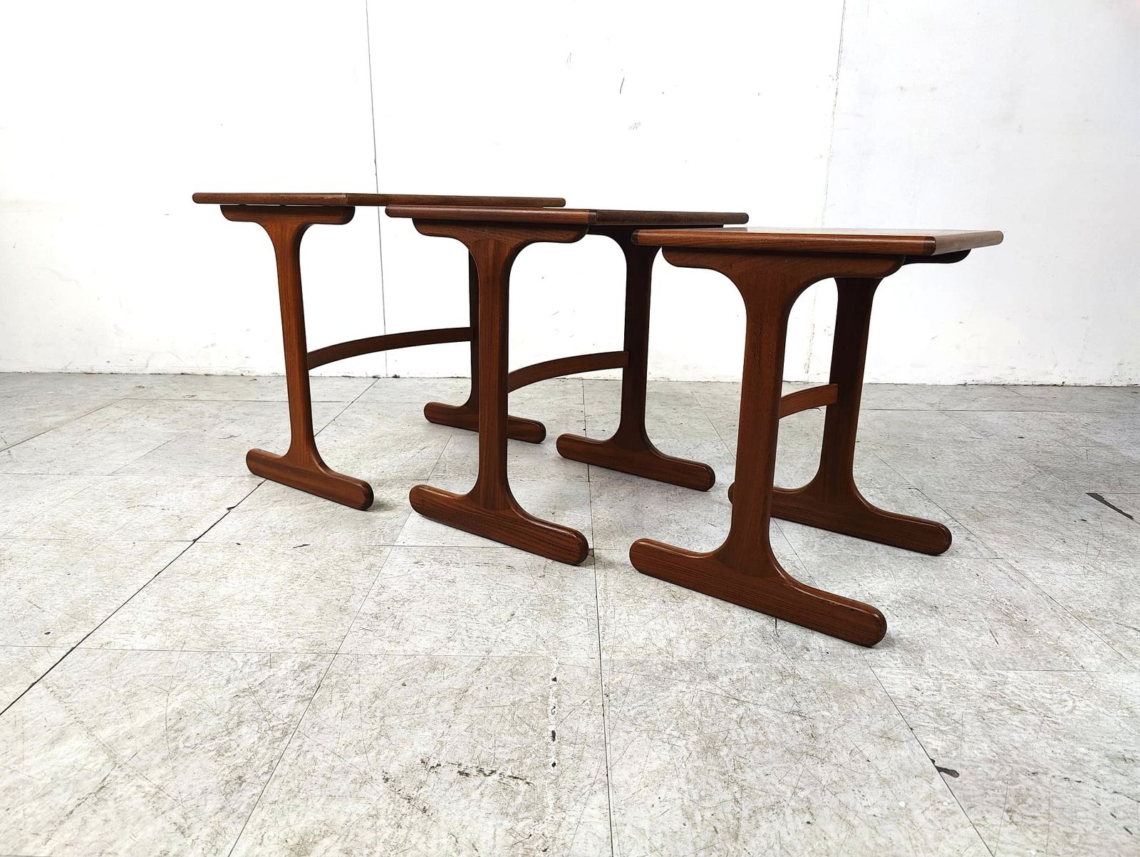 Vintage Nesting Tables By G   Plan, 1950s photo for sale