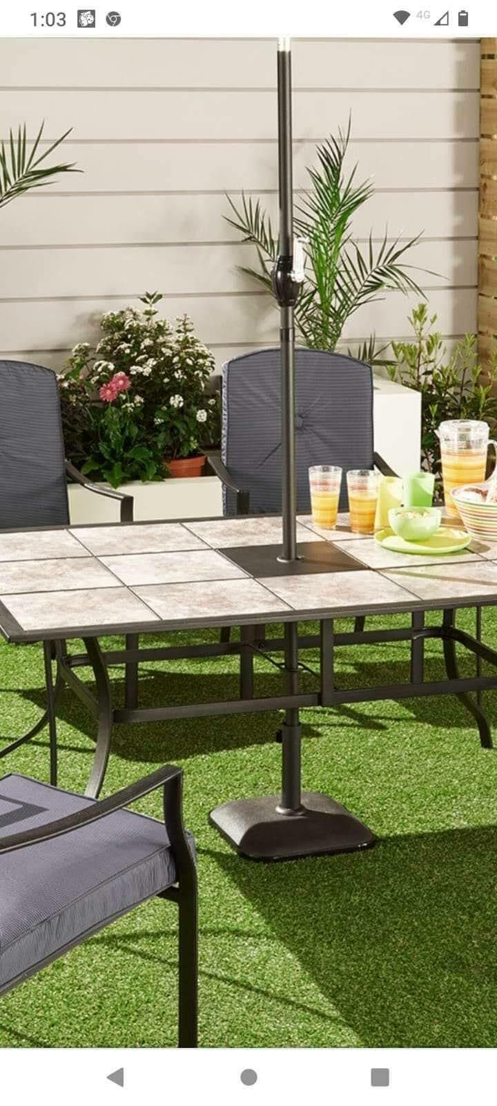 Large Garden Table