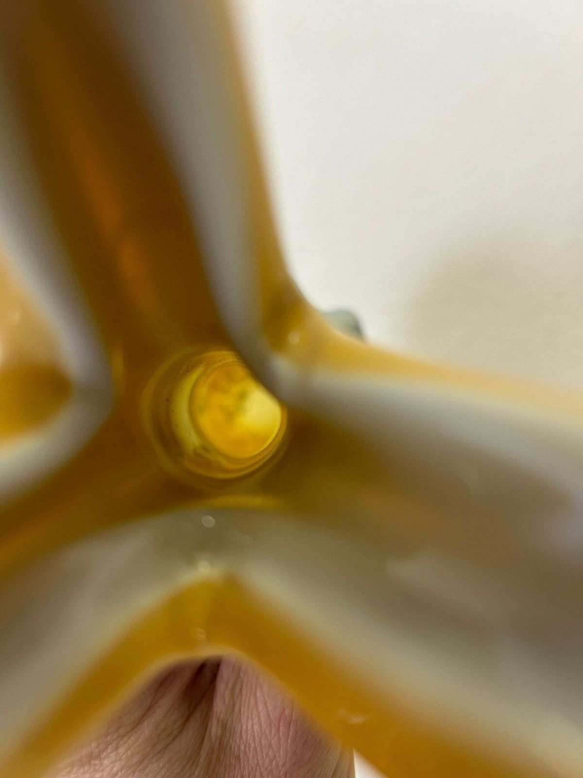 Murano Glass Italian Style / Vintage Yellow White /  Murano Glass Vase/ Coloured Glass Small photo furniture