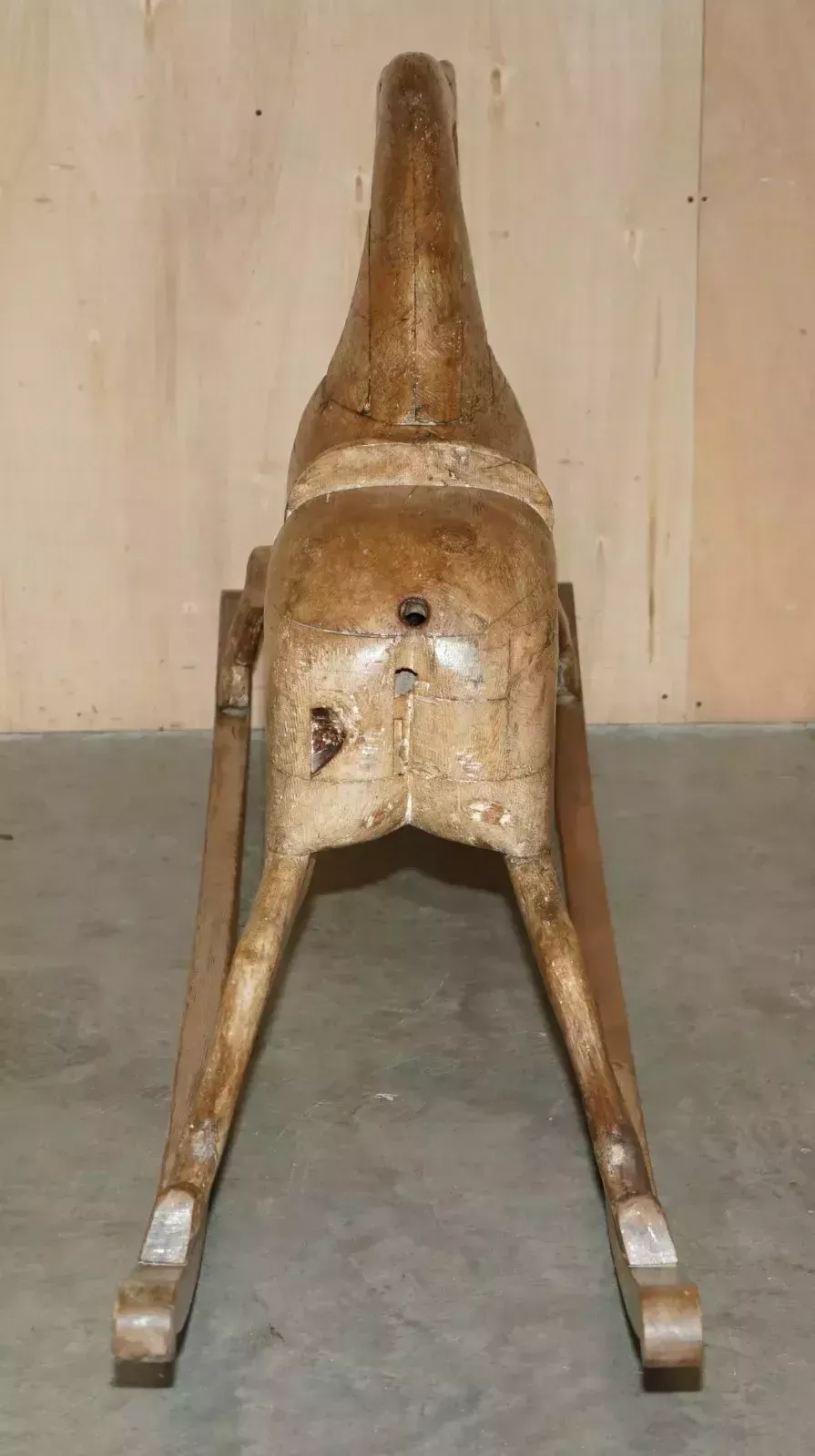 photo vinterior Sublime Large & Decorative Former Merry Go Round Antique Victorian Rocking Horse