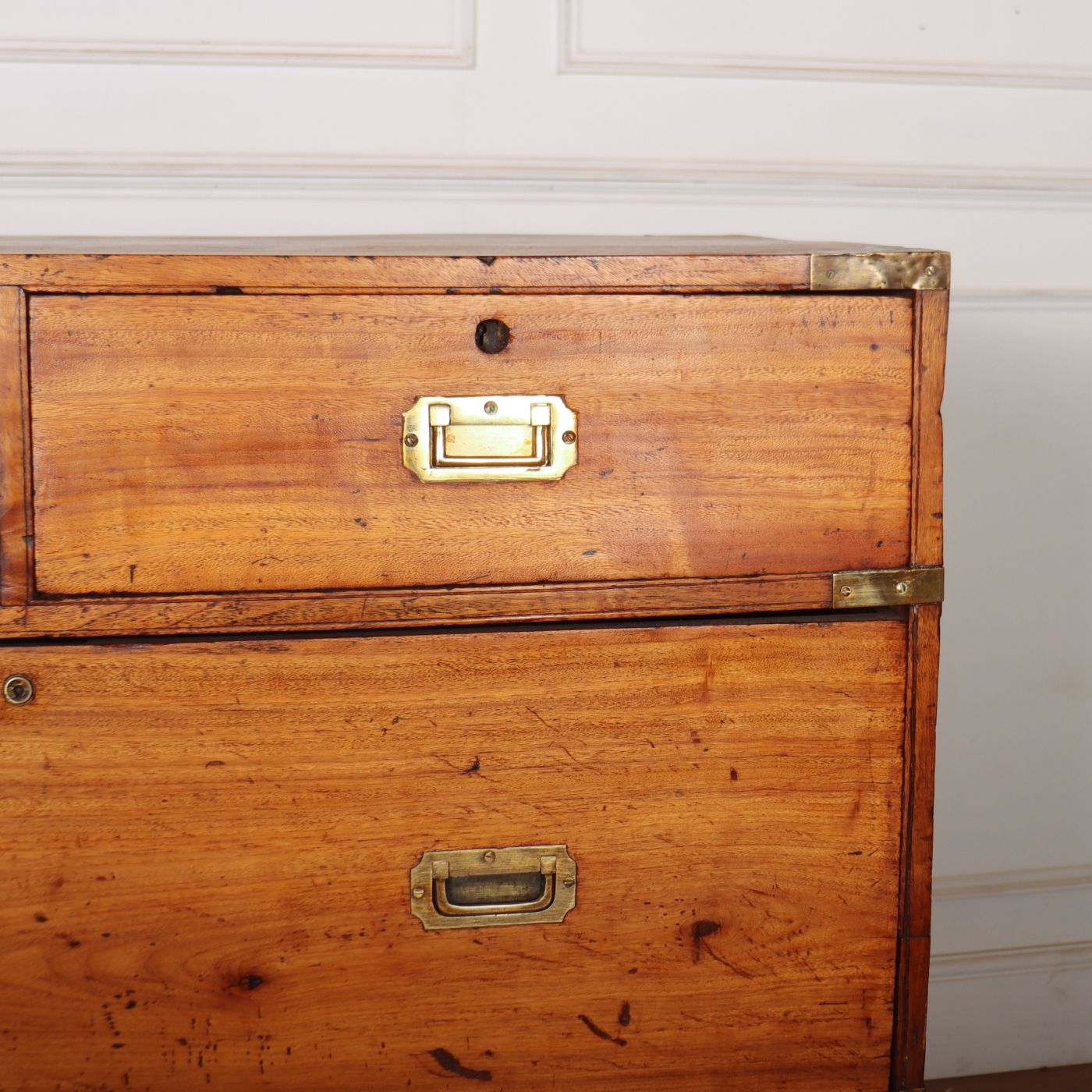 English Military Campaign Chest photo for sale