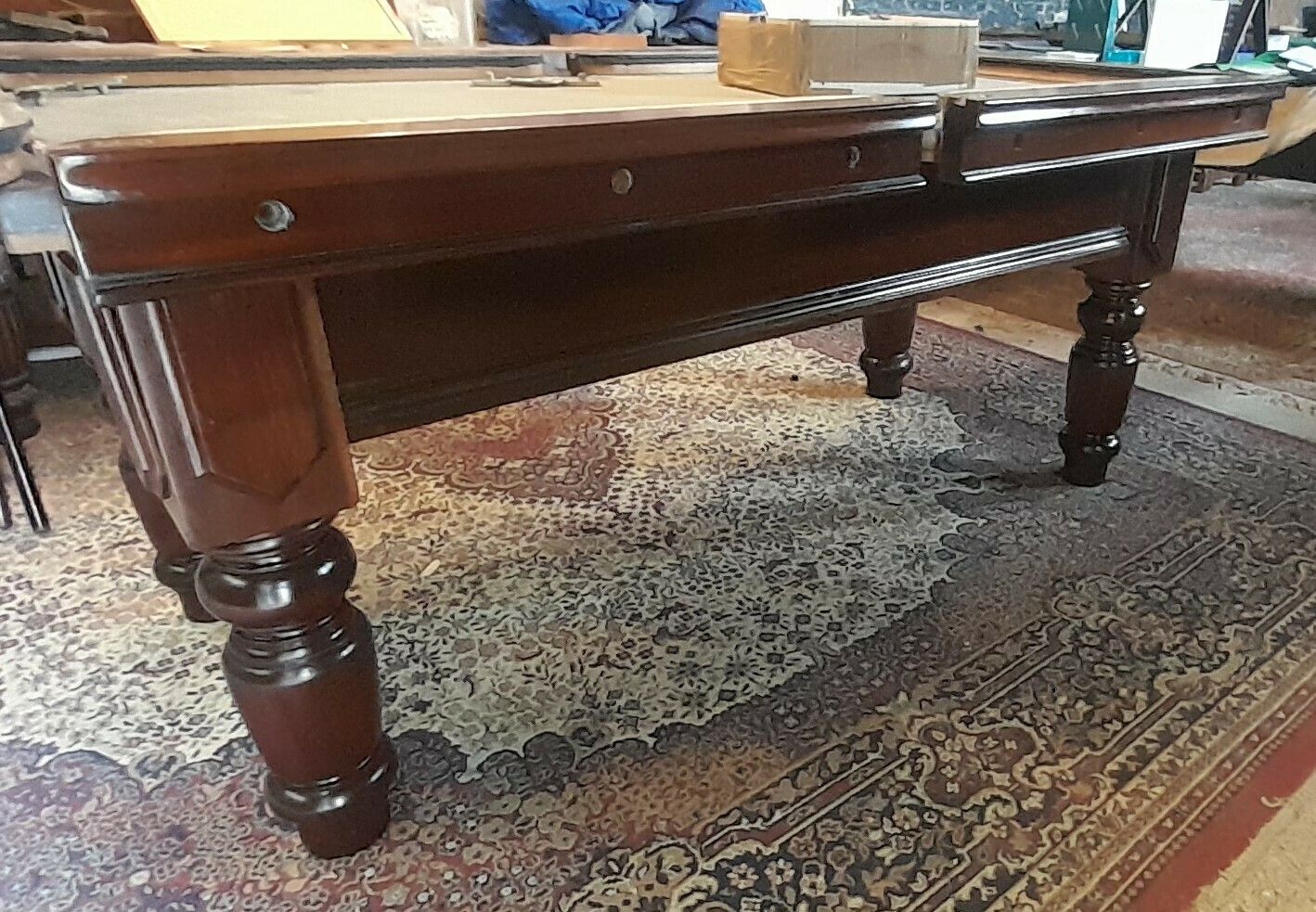 photo furniture Jelks Antique Pool Table. 6ft