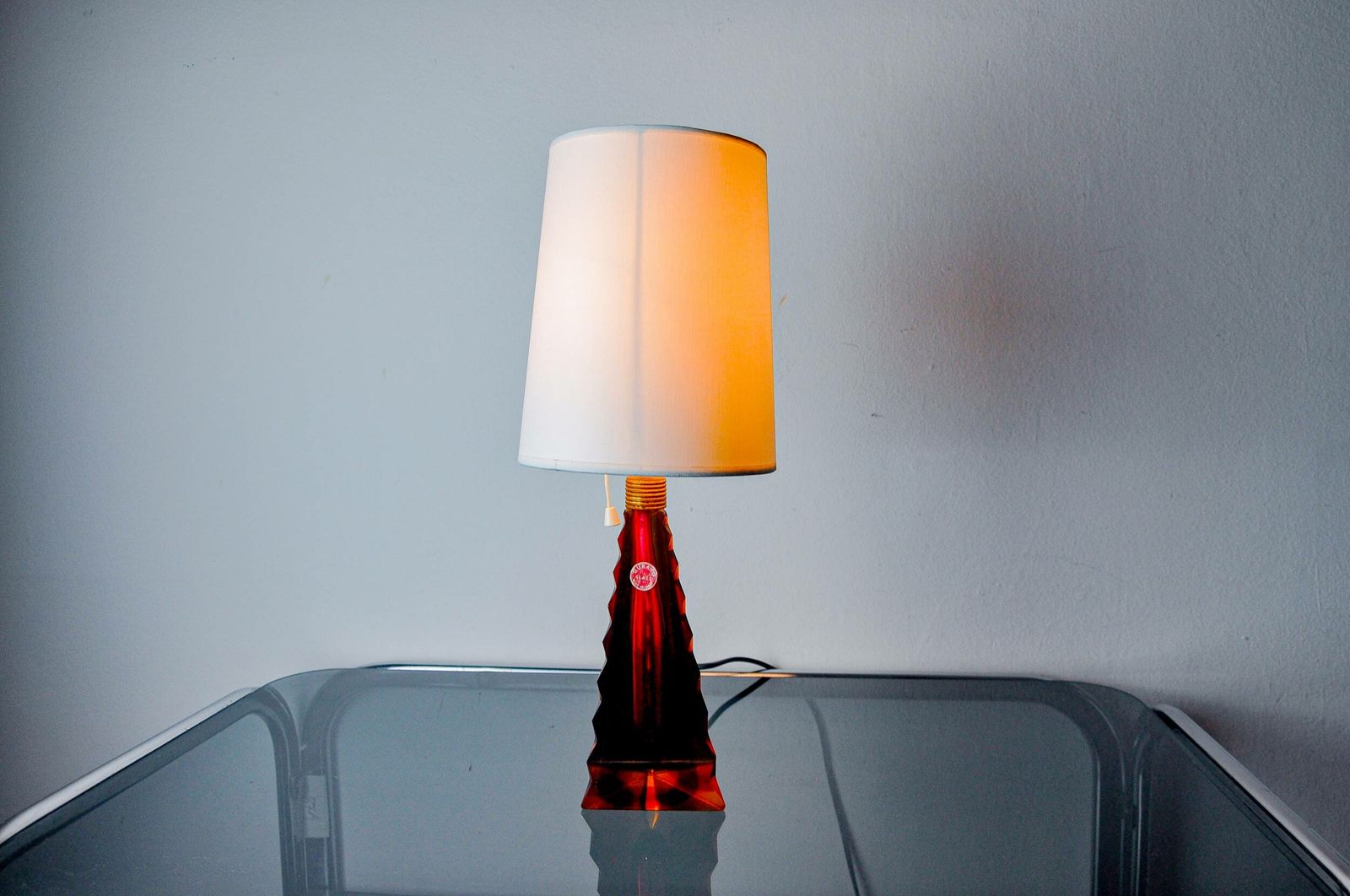 Sommerso Lamp By Pietro Toso For Seguso, Murano, Italy, 1970 photo for sale