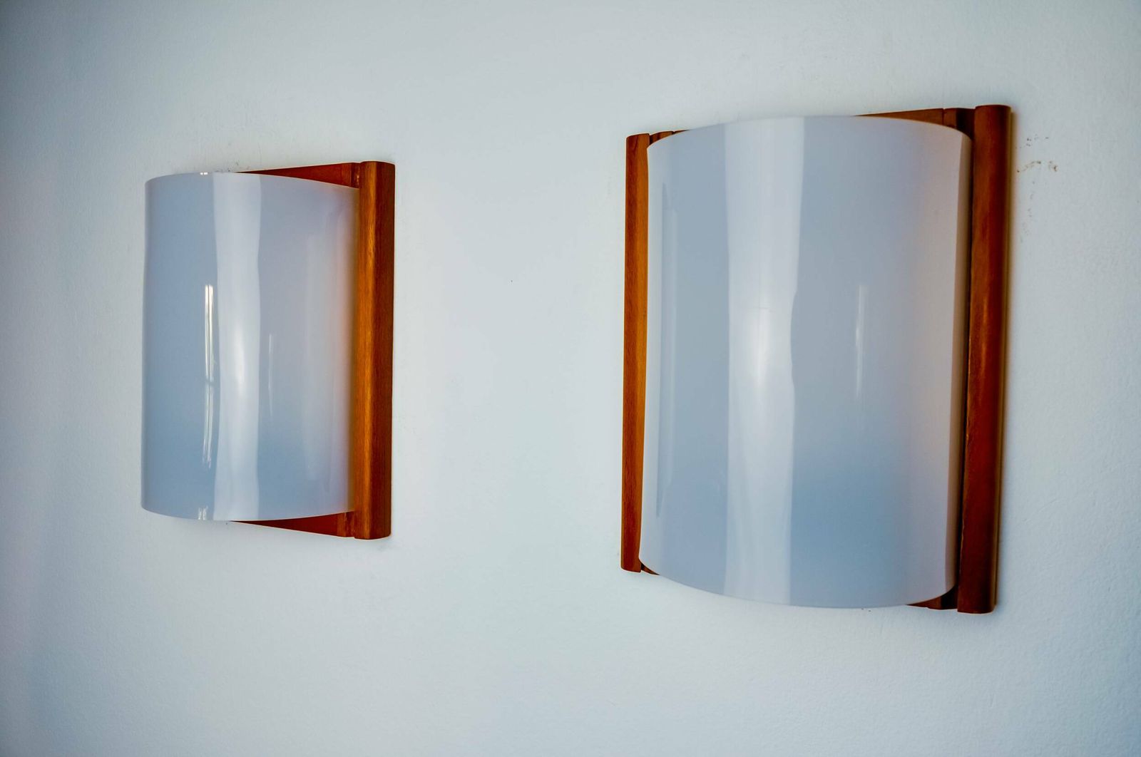 Pair Of Pine And Methacrylate Wall Lights, Mediterranean Design, Spain, 1980 photo furniture