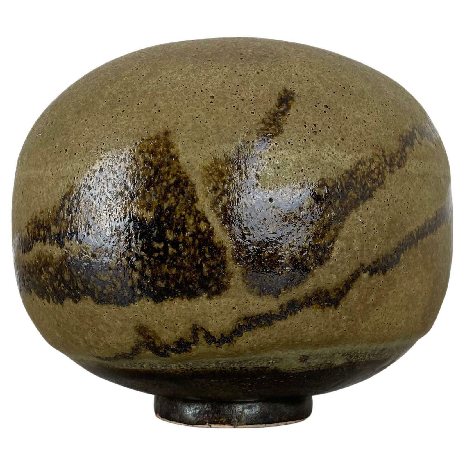 Large Sculptural Studio Pottery Vase Object By Dieter Crumbiegel, Germany, 1980s