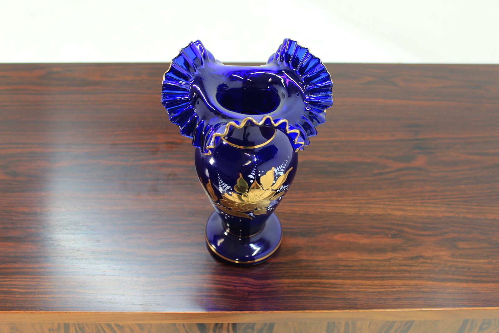Czech Glass Vase By Novoborské Sklo, 1970´S.  photo Home Decor