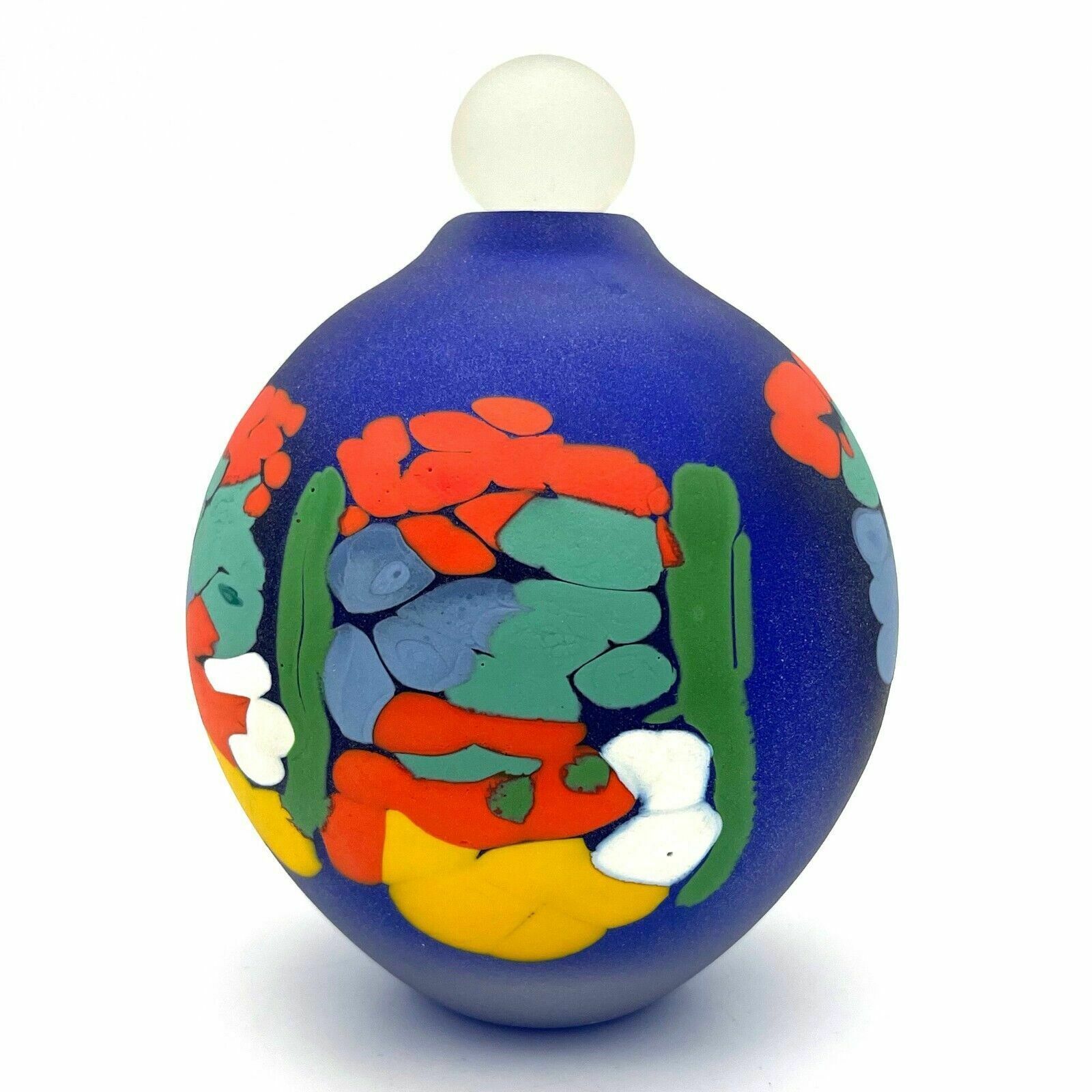 Jean Luc Garcin (1954)   Blown Glass Bottle I   Vintage   Decoration   1993