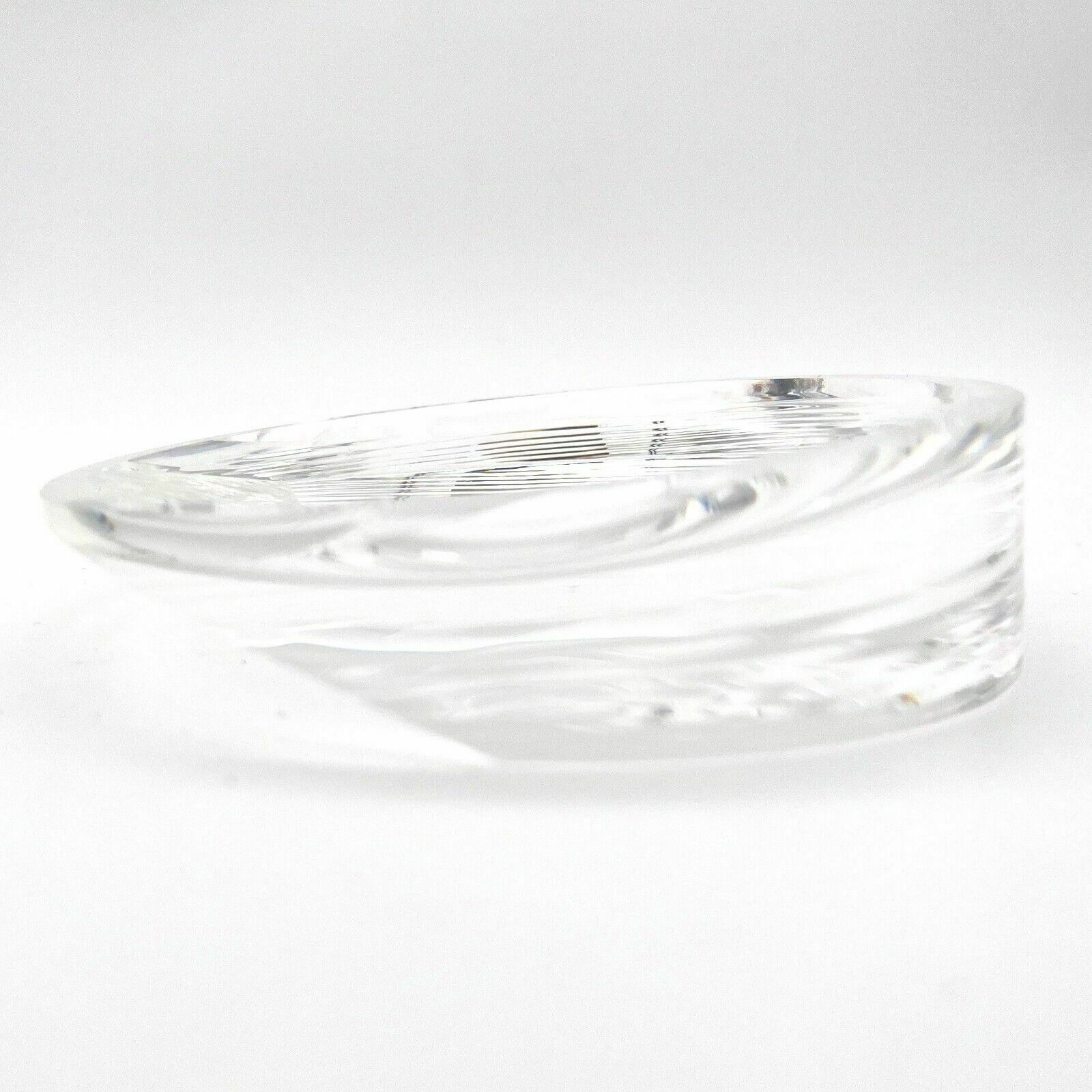 Crystal Design Ashtray   Contemporary Glassmaker Yan Zoritchak (Zoricak)   1991 photo Home Decor