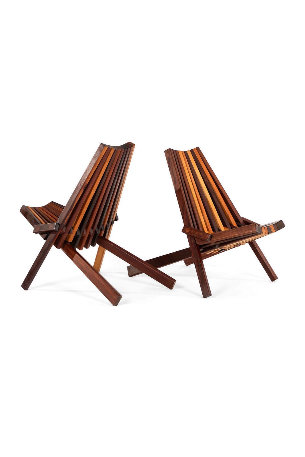 Scandinavian Folding Teak Chairs photo for sale
