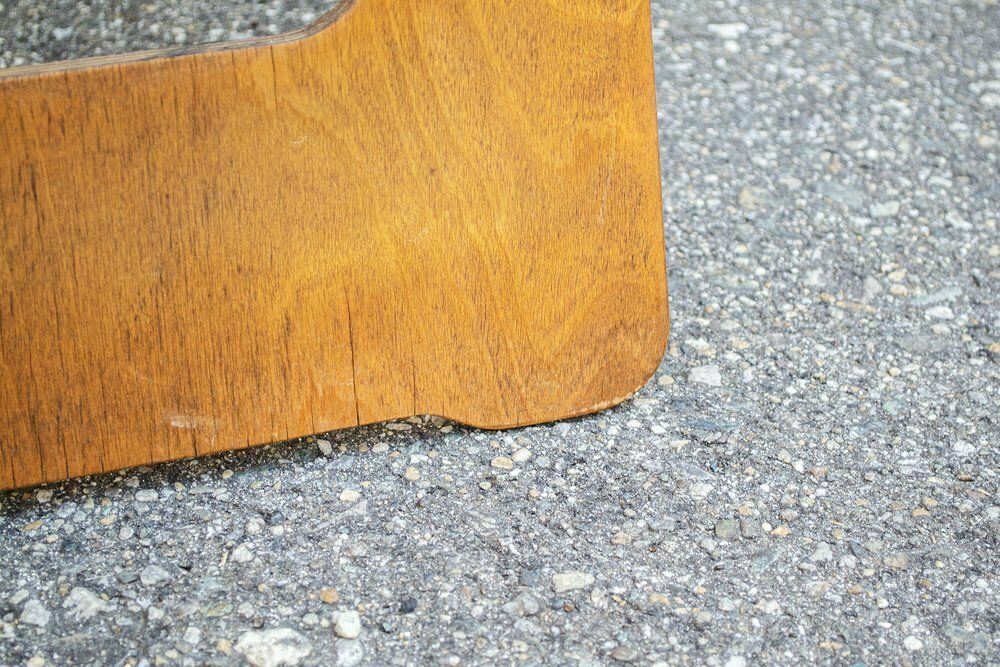 photo furniture Houten Kruk Van Lisa Norinder Voor Ikea, Jaren 1990