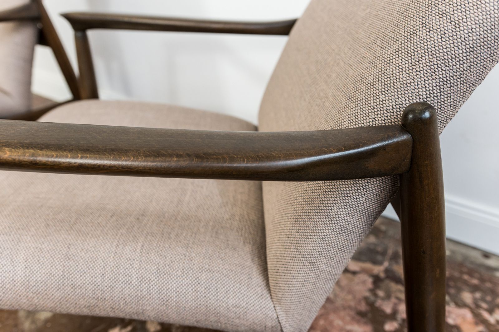 photo furniture Kvadrat Customizable Armchairs By Edmund Homa, 1960s
