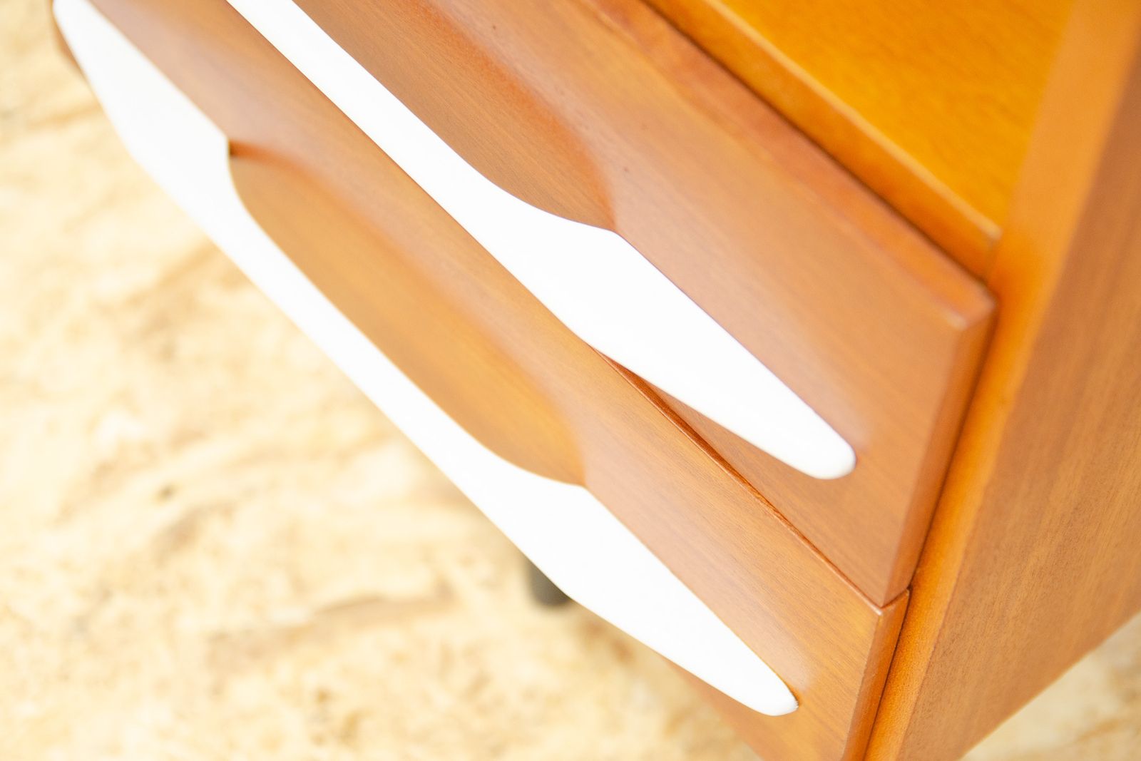 photo furniture Fully Renovated Midcentury Nightstand By Mojmír Požár, 1960's, Czechoslovakia