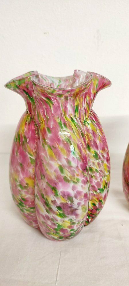 Crystal Vases, Italy, 1940s, Set Of 2 photo furniture