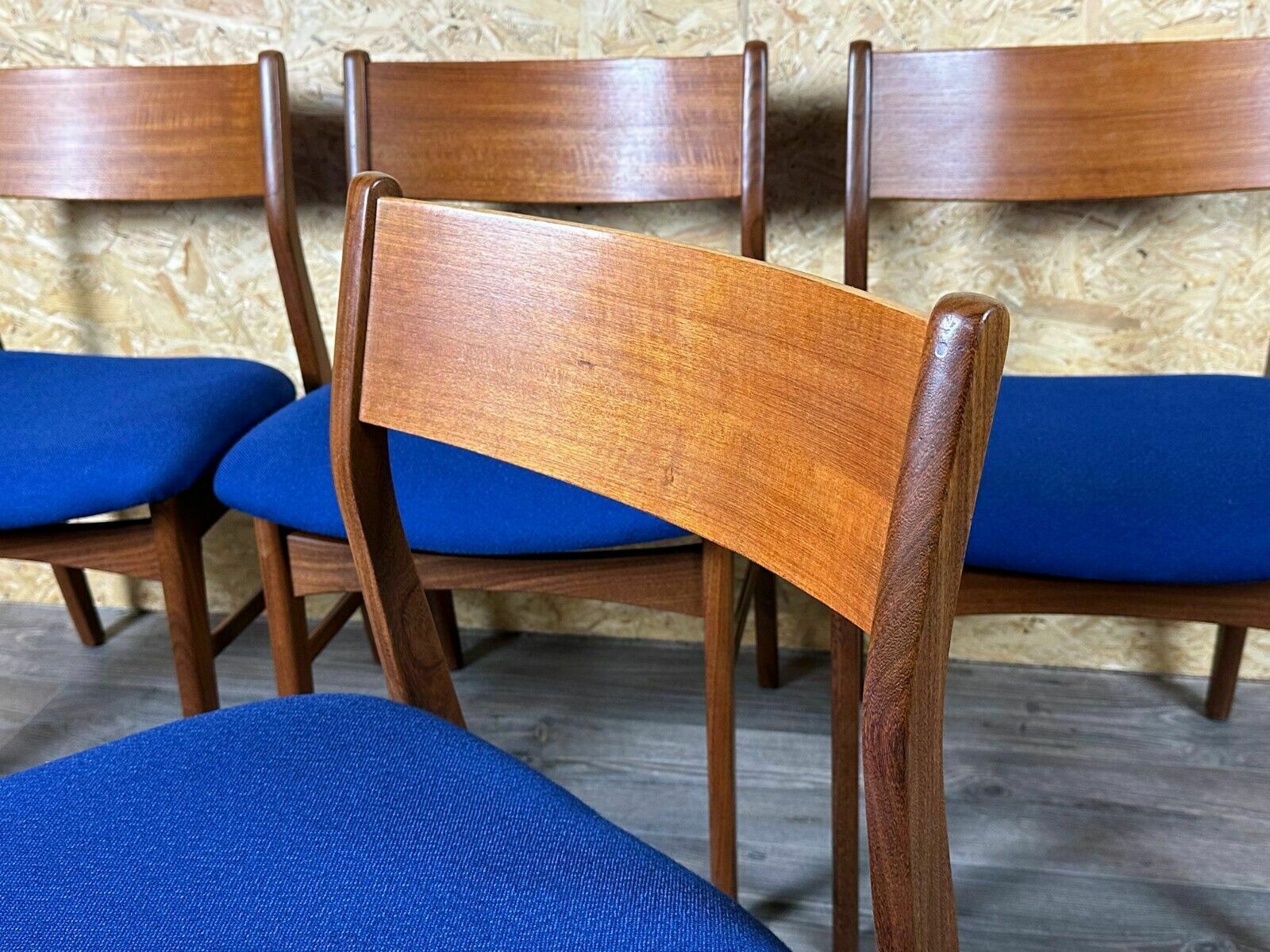 photo furniture 4x 60s 70s Teak Chairs Dining Chair Danish Modern Design Denmark