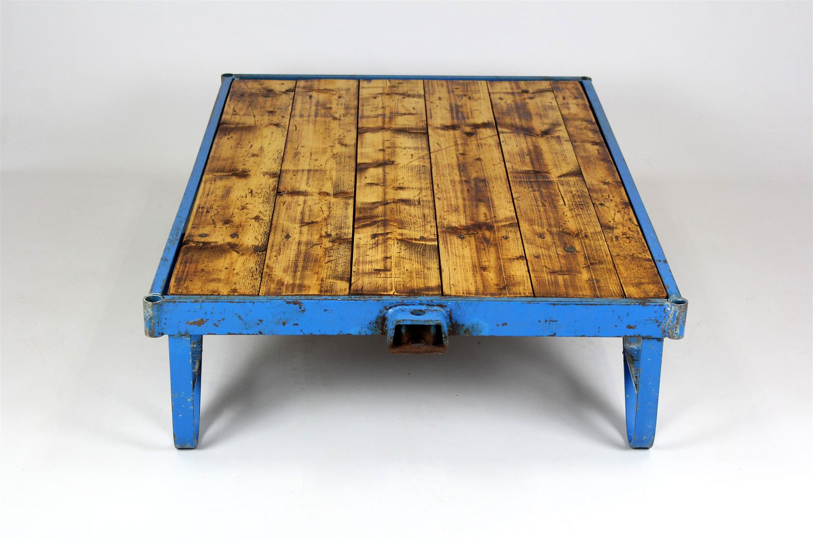 Industrial Coffee Table Cart, Czech Republic, 1950s photo vintage