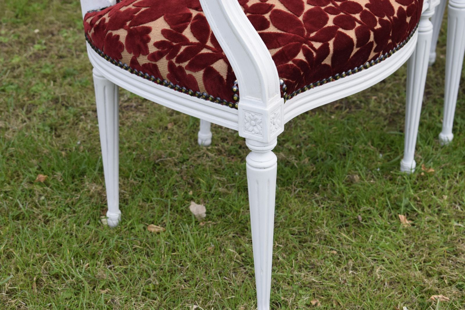 Pair Of French Armchairs, 1900s photo vintage