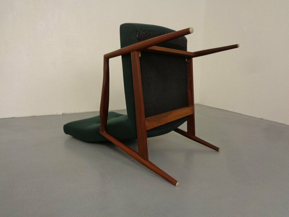 photo vinterior Organic Teak Armchair By Hartmut Lohmeyer For Wilkhahn, 1960s