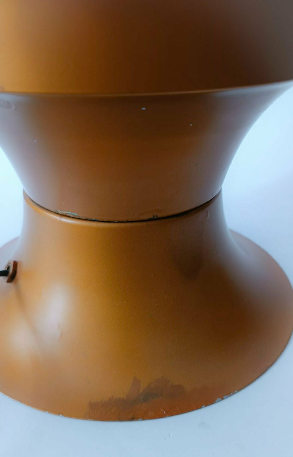 Large Lamp In Murano Glass, Design Tony Zuccheri Veart Mazzega Space Age Gold photo vintage