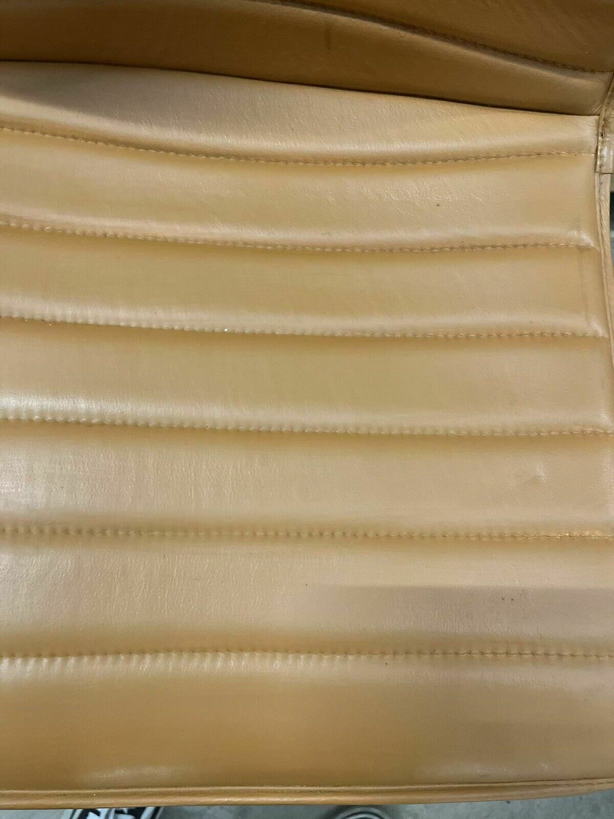 Arper Catifa 46 Studio / Office Chair Tan Leather photo furniture