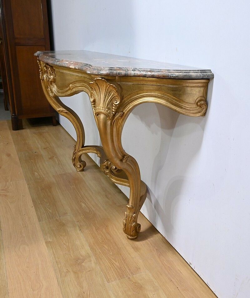Important Louis XV Wall Console – Early 20th Century photo buy