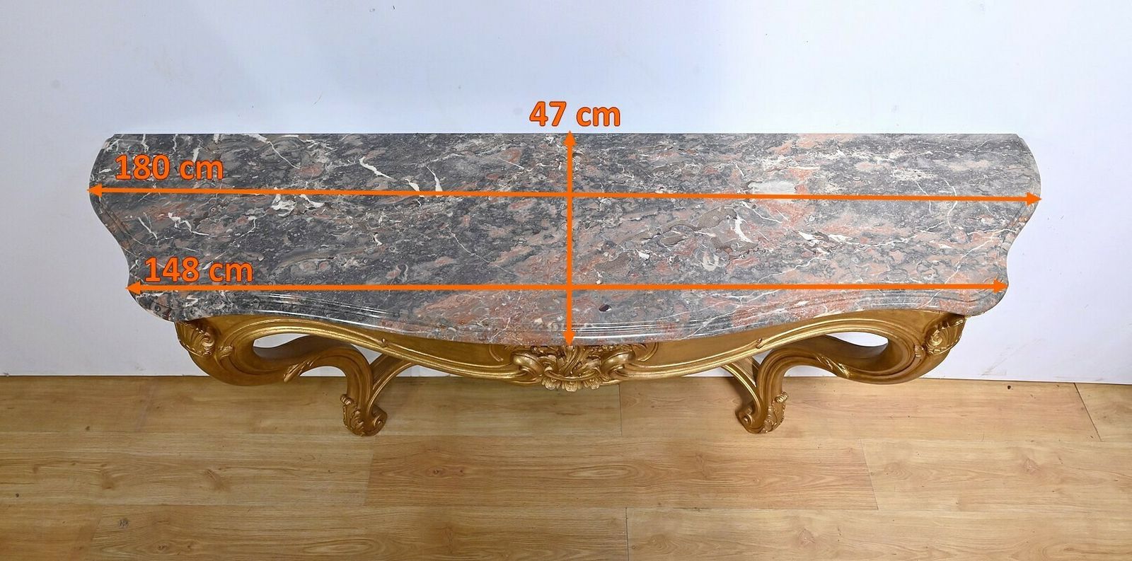 photo buy Important Louis XV Wall Console – Early 20th Century