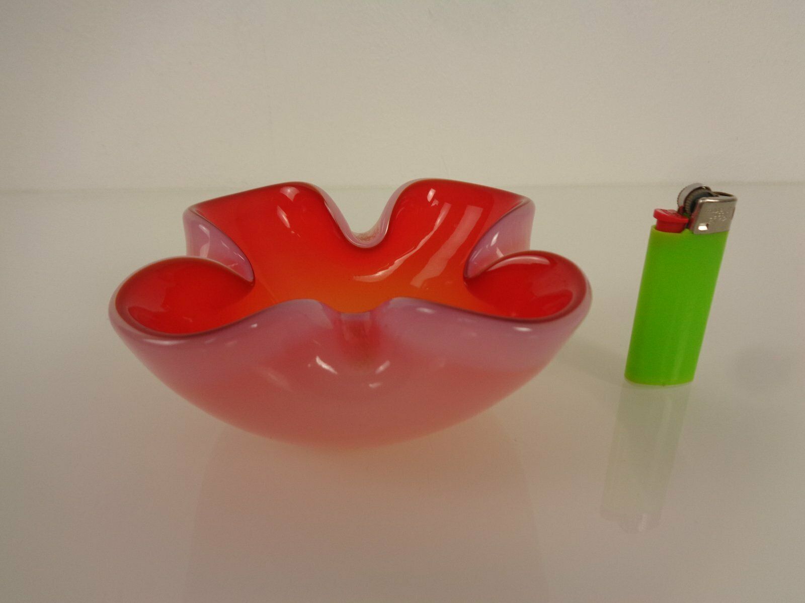 Sommerso Murano Glass Ashtray, Italy, 1960s photo vinterior