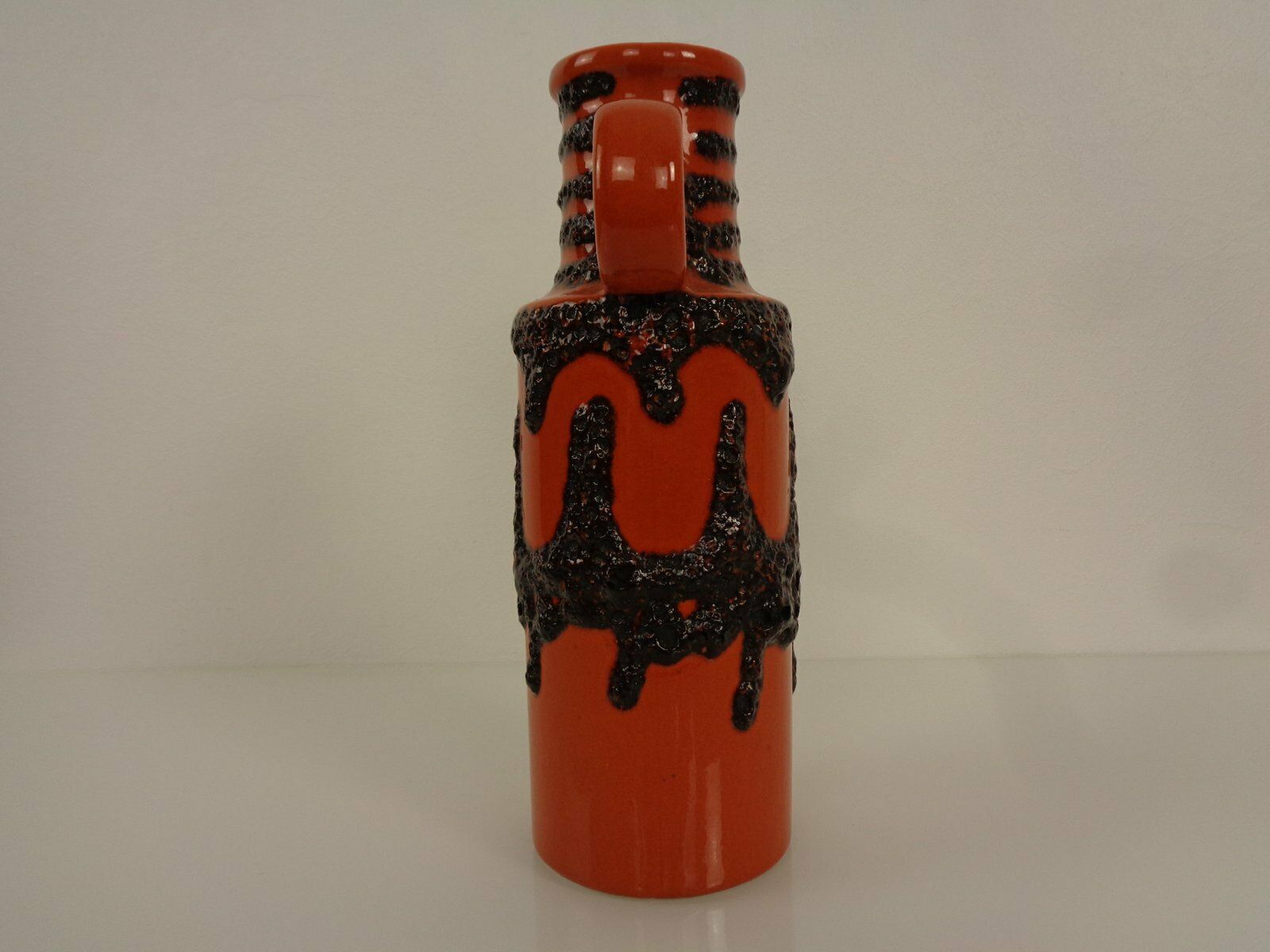 Large Glazed Lava Ceramic 401 28 Vase From Scheurich, 1970s photo for sale