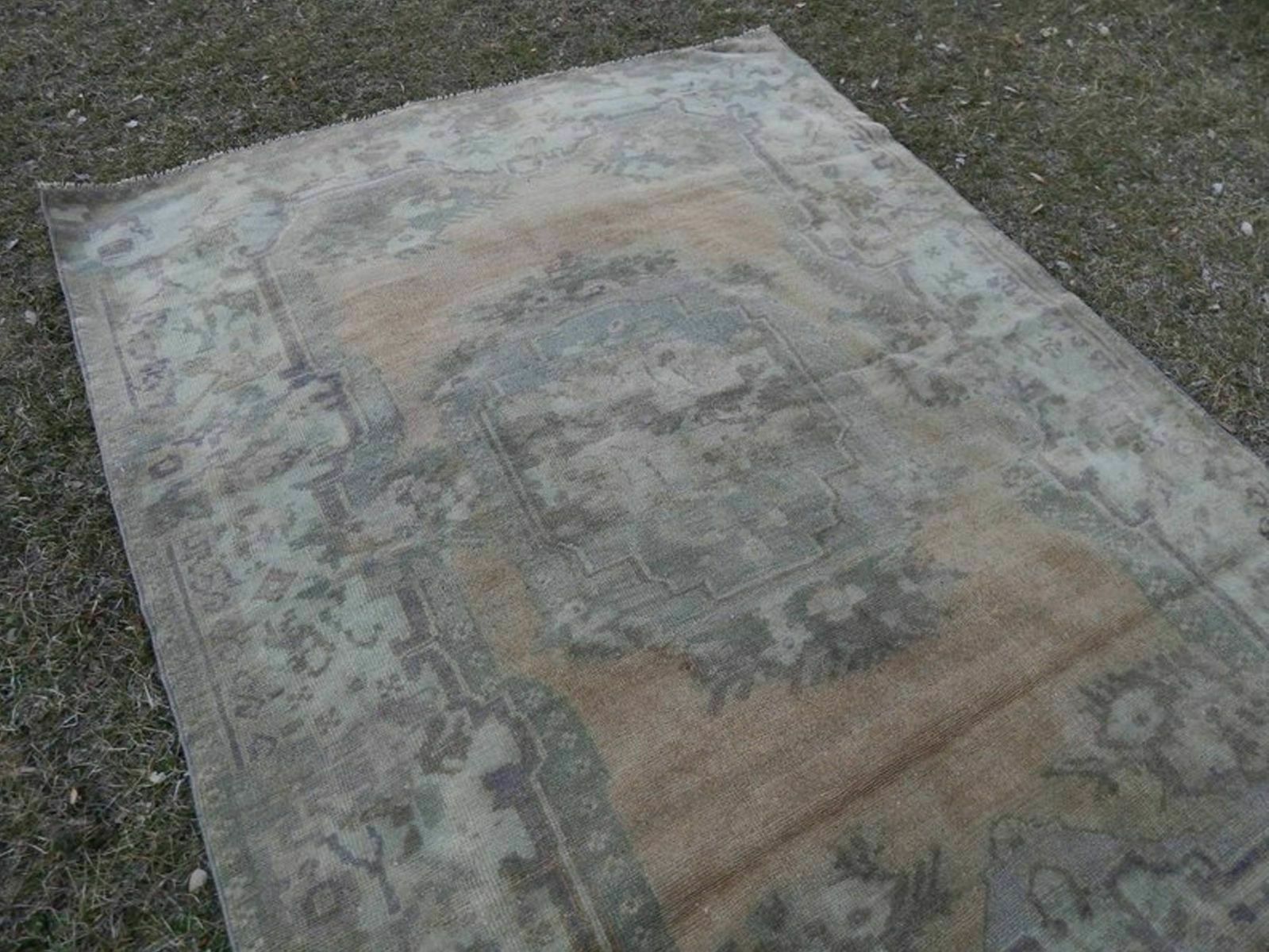 Caucasian Wool Carpet, 1970s, 1960s photo furniture
