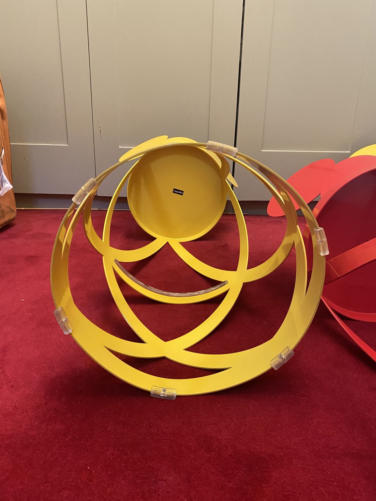 Cappellini And Walt Disney Mickeys' Ribbon Chairs 3 Of Them. photo Furniture