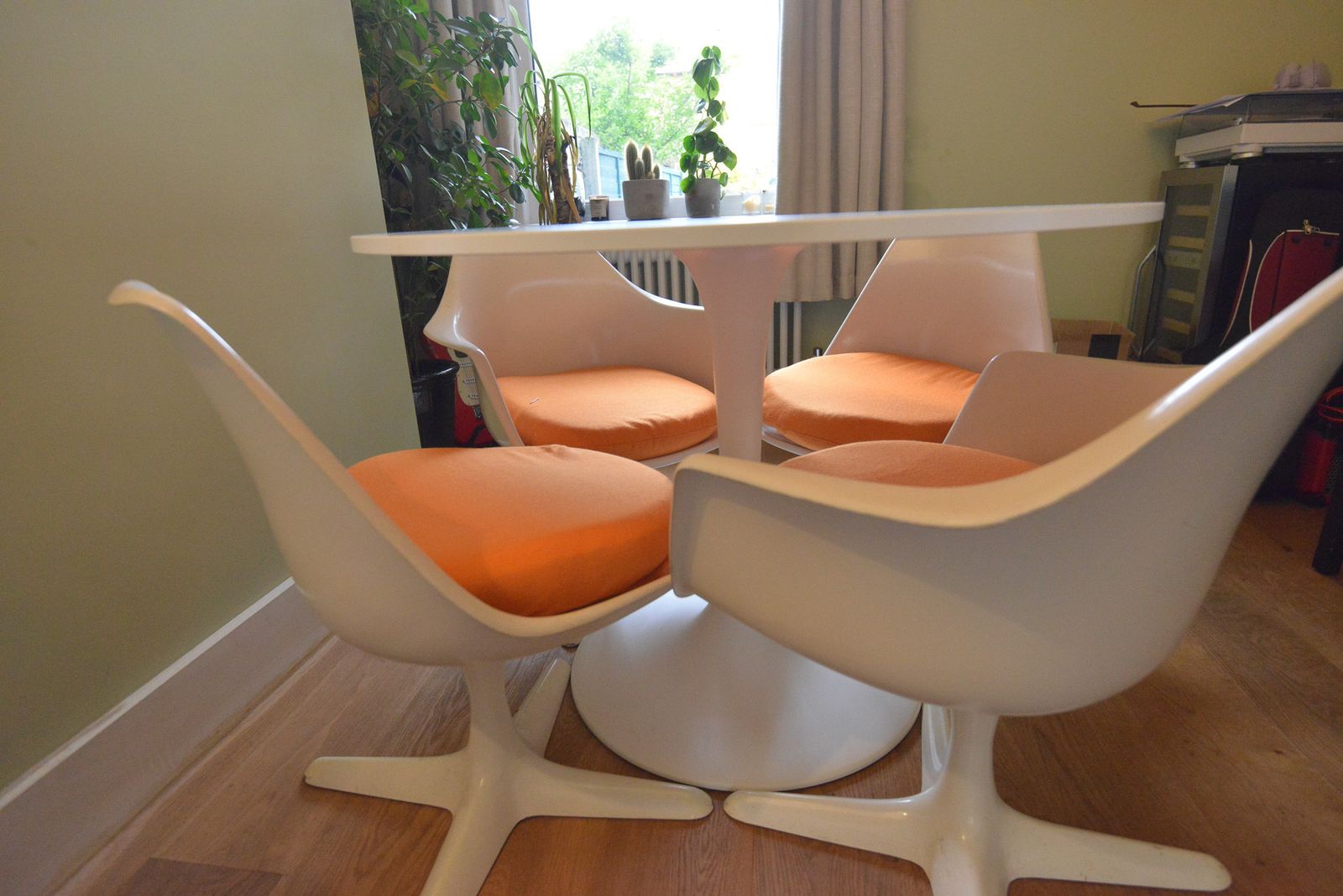 Original Vintage Arkana 116 & 115 Maurice Burke Chairs (X4) photo Furniture
