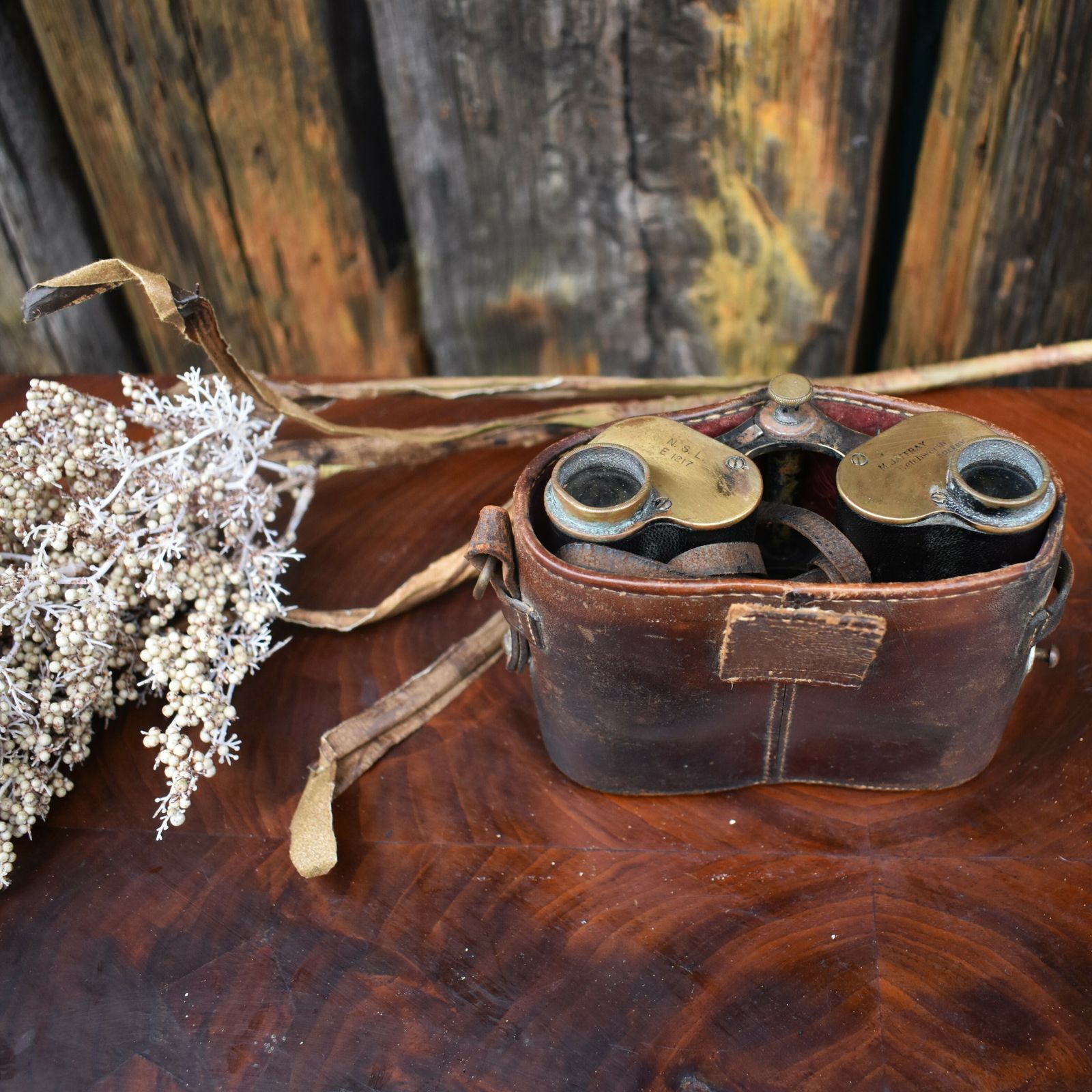 photo buy Antique Mary Jaffray Hartsfield House Betchworth Surrey Carl Zeiss Binoculars