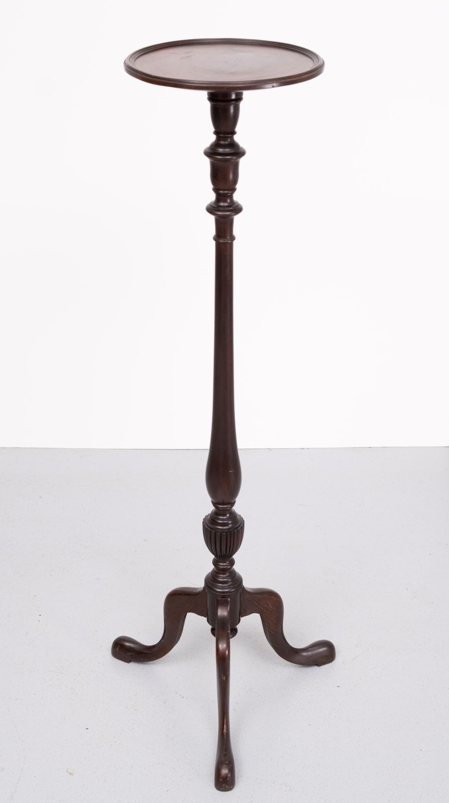 19th Century Mahogany Tall Torchere Stand
