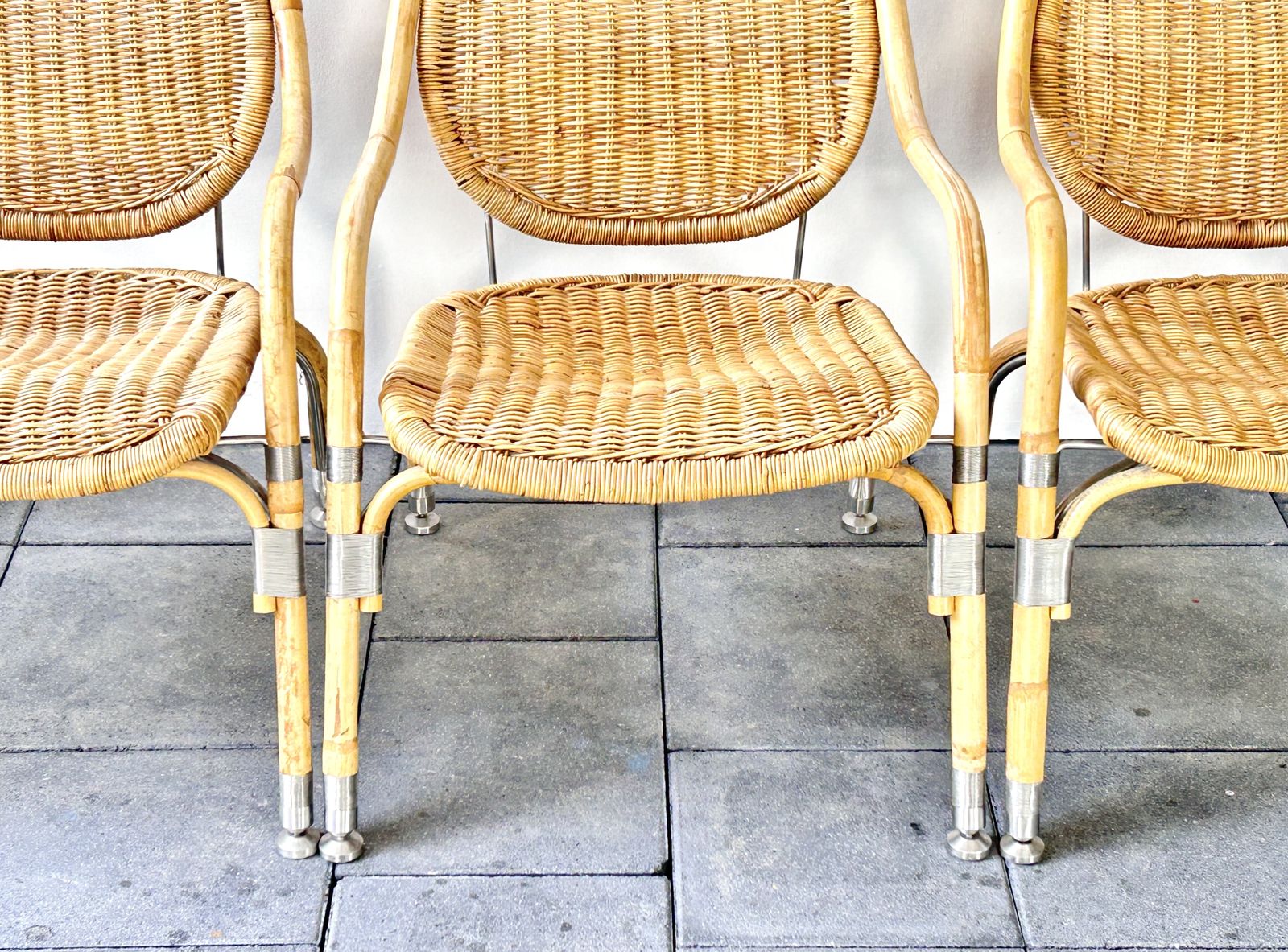 Wicker Chair Designed By Mats Theselius For Ikea, One (Of Six) photo Furniture