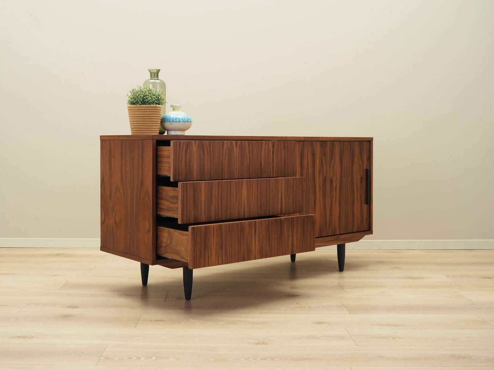 Walnut Dresser, Scandinavian Design photo buy