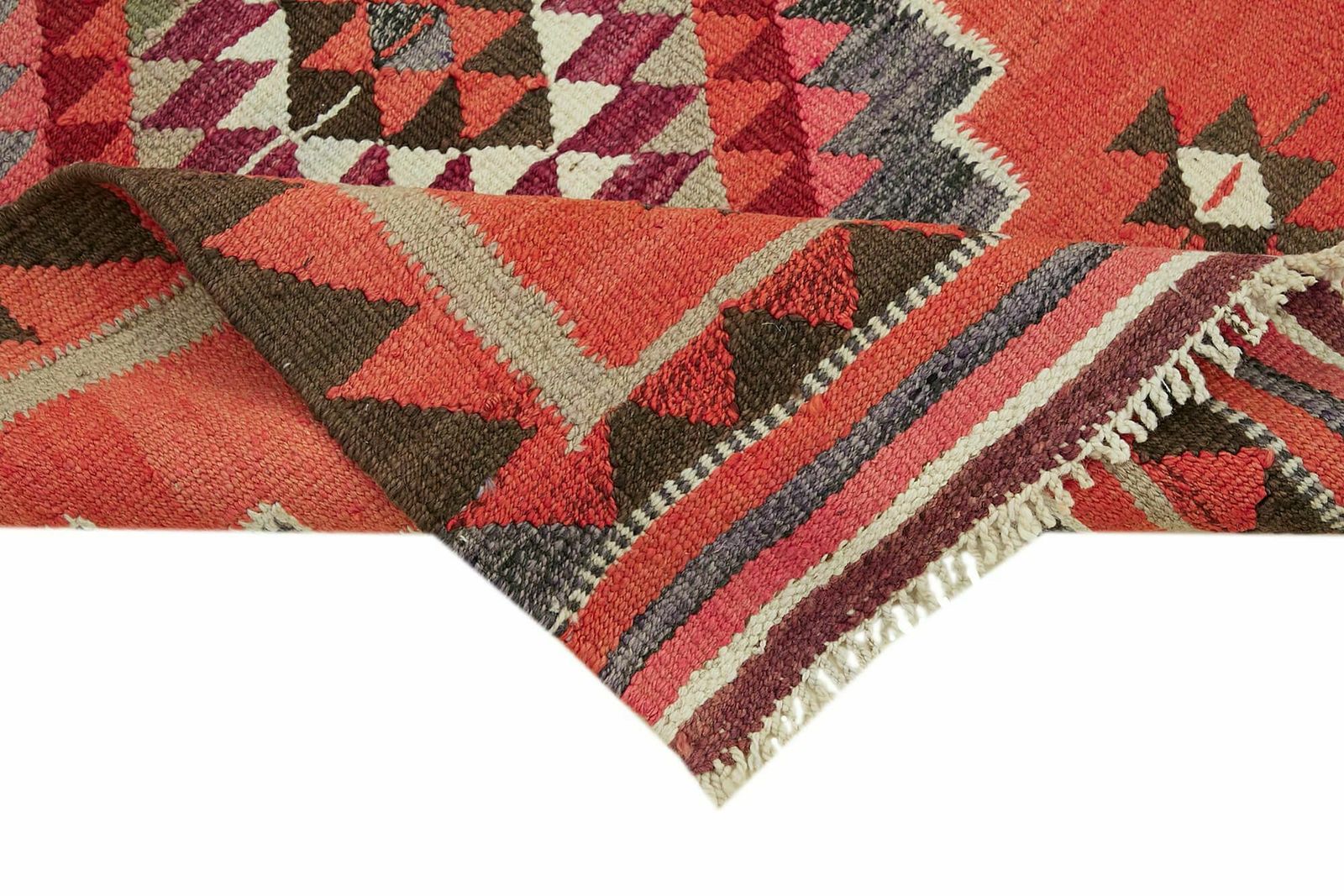 3x10 Multicolor Boho Runner Kilim Rugs   42846 photo vinterior