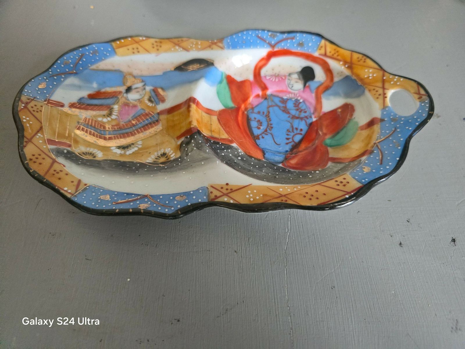 Antique Hand Painted, 3 Tennis Tea Sets,Teapot And Sugar Bowl From Japan photo 89.0