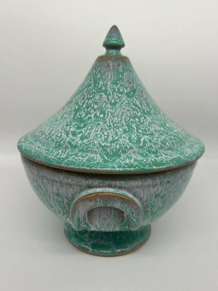 Vintage Vallée Noire Ceramic Box, 1970s photo furniture
