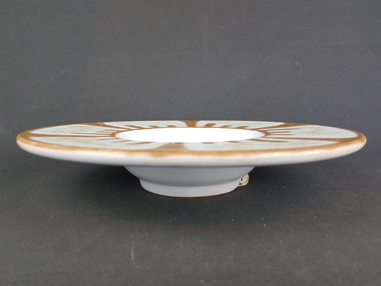 Vintage Karlsruher Majolika Dish/ Bowl 296 By Eva Fritz Lindner West German Pottery 1970s photo for sale