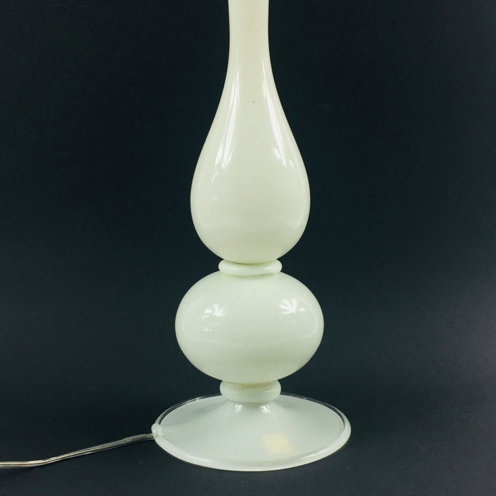 Large Mid Century Murano Glass Table Lamp From Barovier & Toso, Italy, 1960s photo vinterior