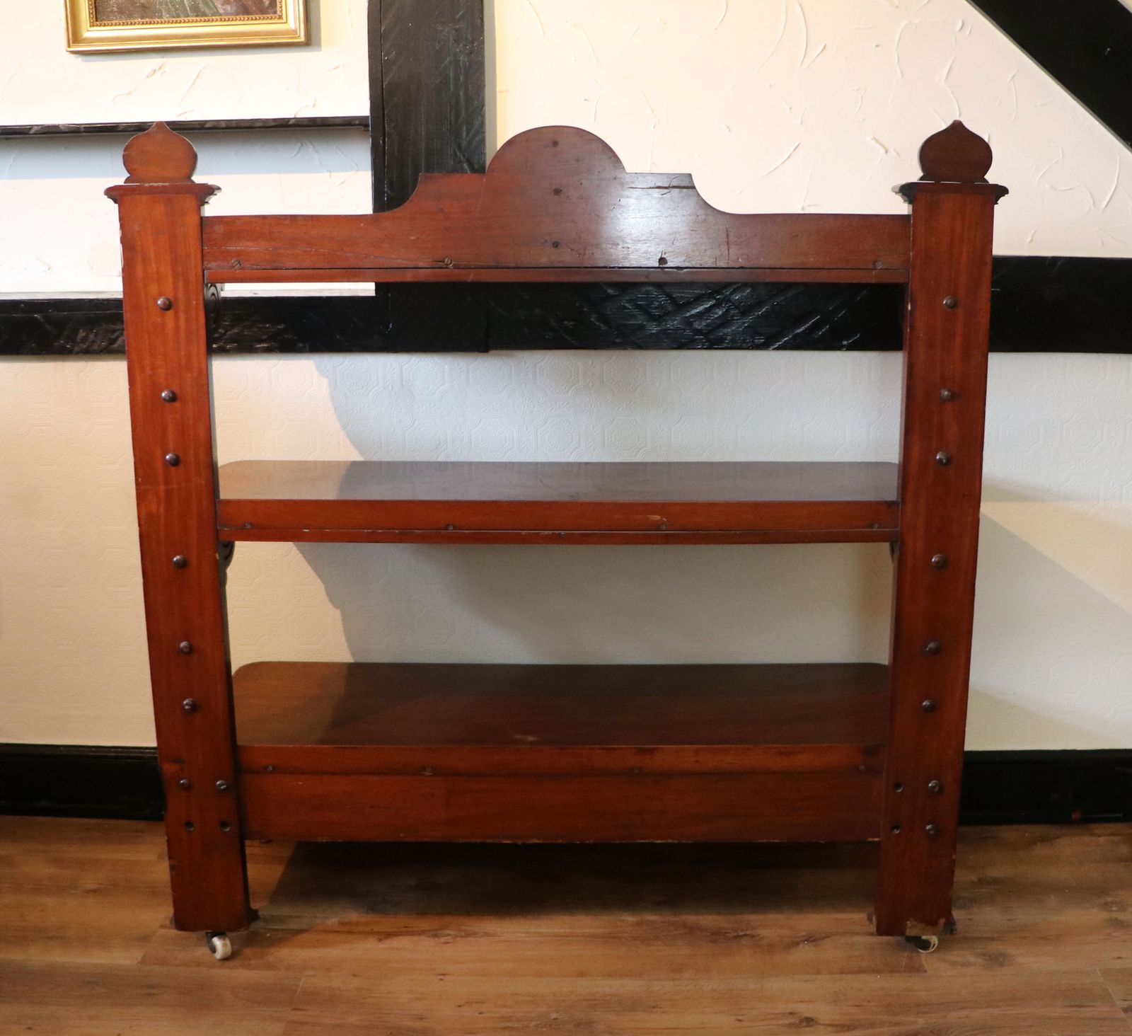 A Lovely Victorian Mahogany Buffet Or Dumb Waiter Shelf. photo buy