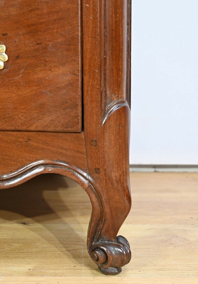 photo buy Nantaise Port Commode In Cuban Mahogany – 2nd Part 18th Century
