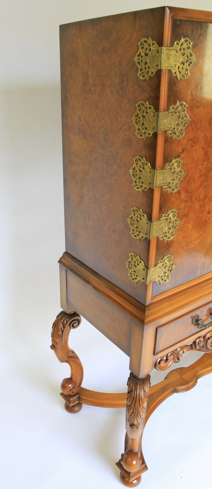Fine Burr Walnut Cocktail Cabinet By Berwick Furniture photo furniture