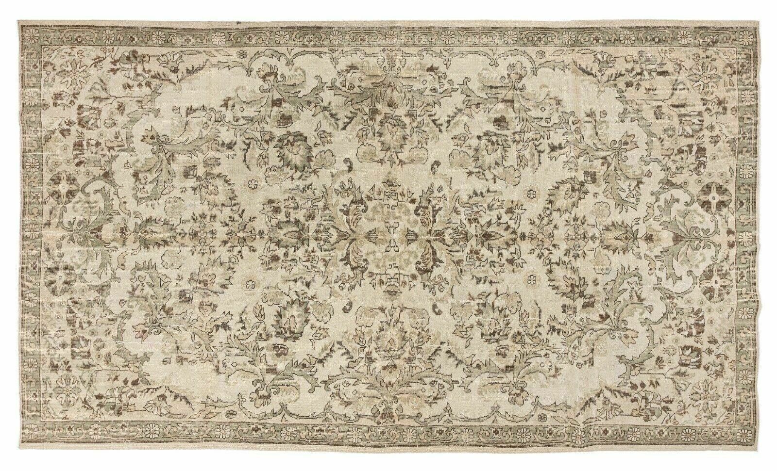 6.6 X 10 Ft Vintage Handmade Authentic Turkish Rug. Wool Carpet photo Textiles