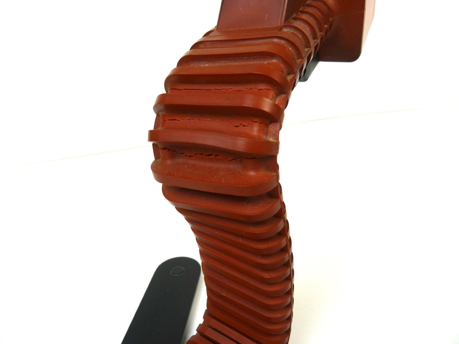 Rare Mid Century Red Cobra Desk Lamp By Masayuki Kurokawa For Yamagiwa photo vinterior