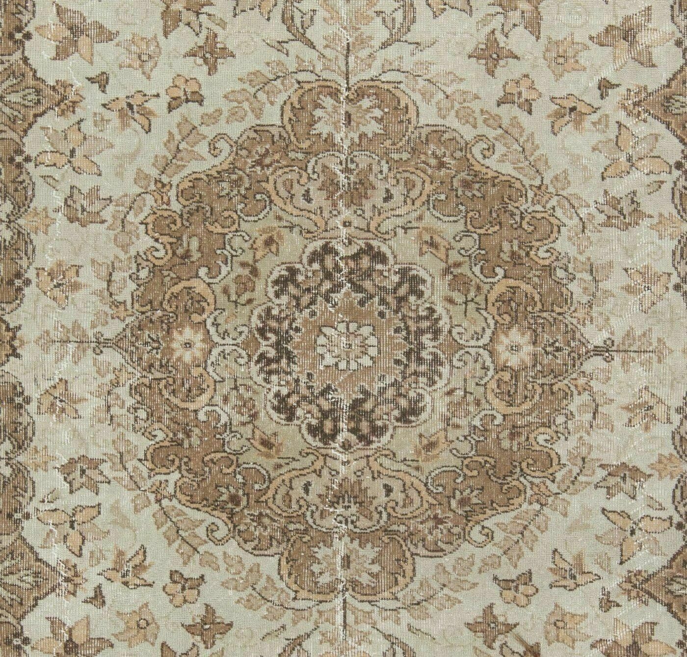 7.3x10.5 Ft One Of A Kind Shabby Chic Vintage Handmade Turkish Rug photo Textiles