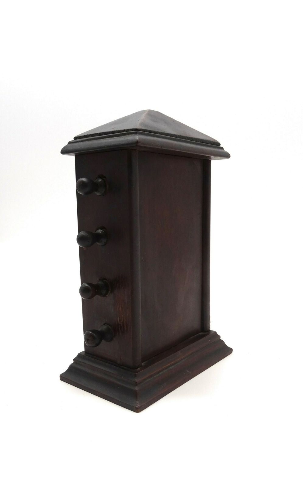 Rare Antique Wooden Perpetual Desk Calendar Great Britain 1890 photo for sale