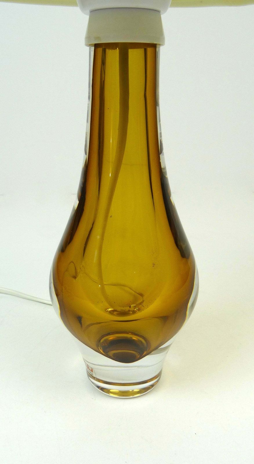 Beautiful Mid Century Glass Desk Lamp By Mona Morales For Kosta photo Lighting