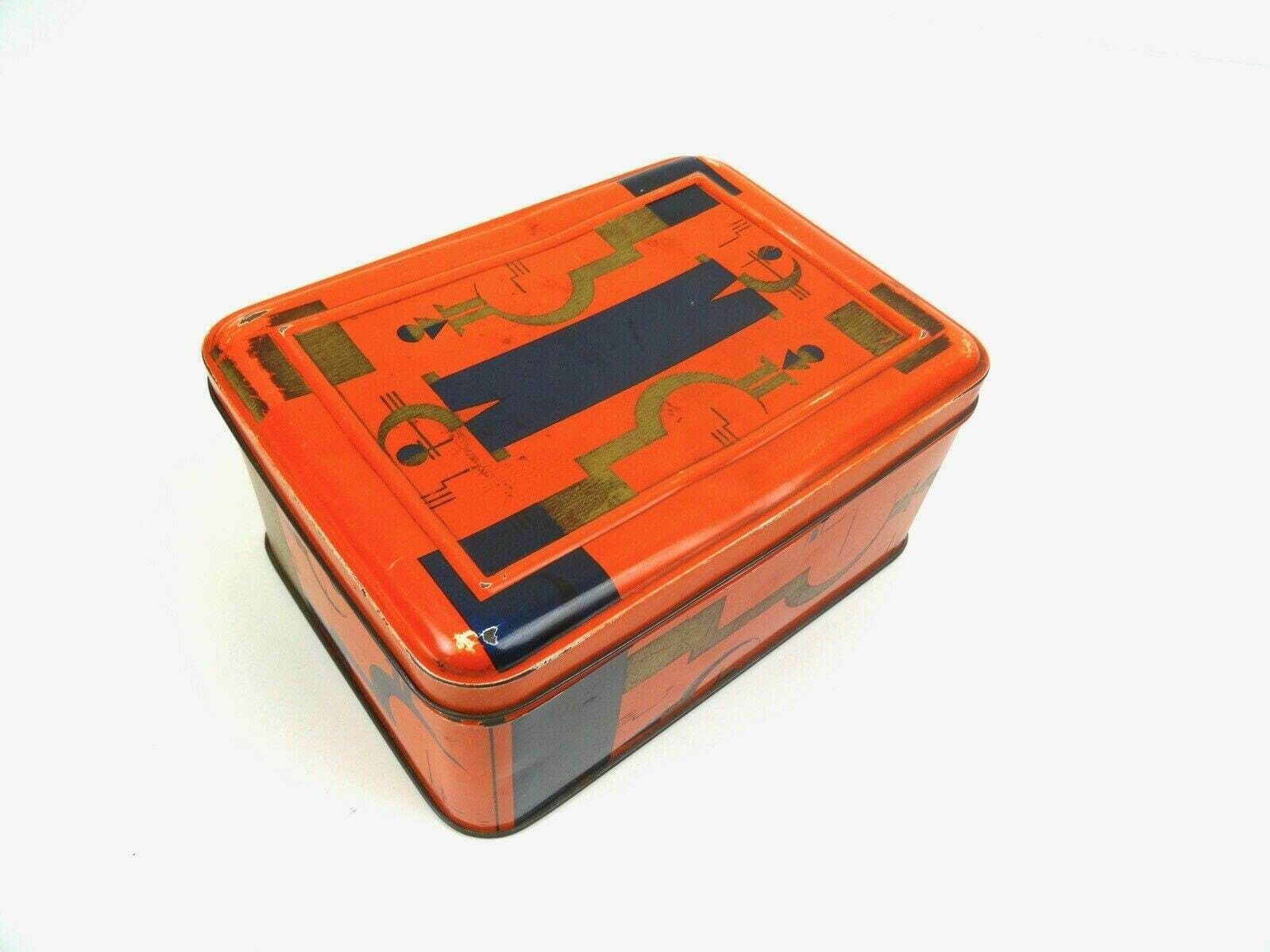 Art Deco Avant Garde Suprematism Bauhaus Tin Box photo furniture