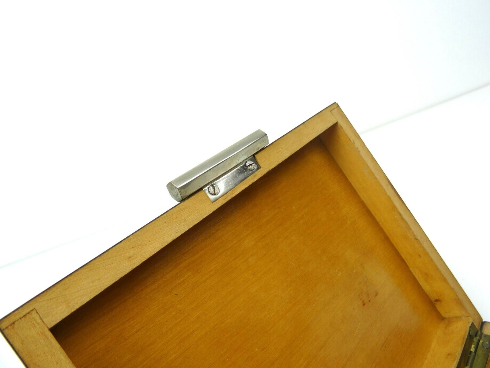 Rare French Art Deco Rosewood Veneer Jewelry Box photo vinterior